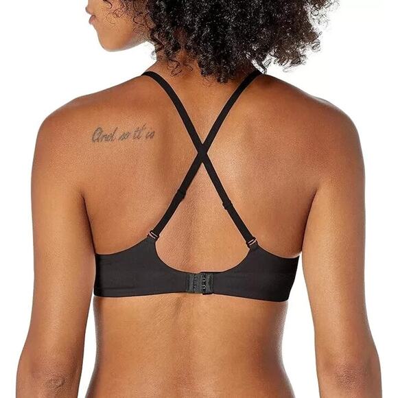Calvin Klein Constant Plunge Black Underwire Smooth Convertible Bra 32A NWT - Picture 3 of 3